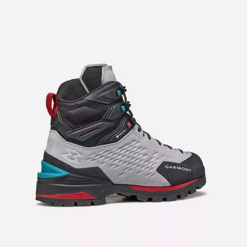 Sapatos de caminhada GORE TEX Garmont Ascent Evo Gtx para mulher - ultimate grey/garnet red tamanho: 39