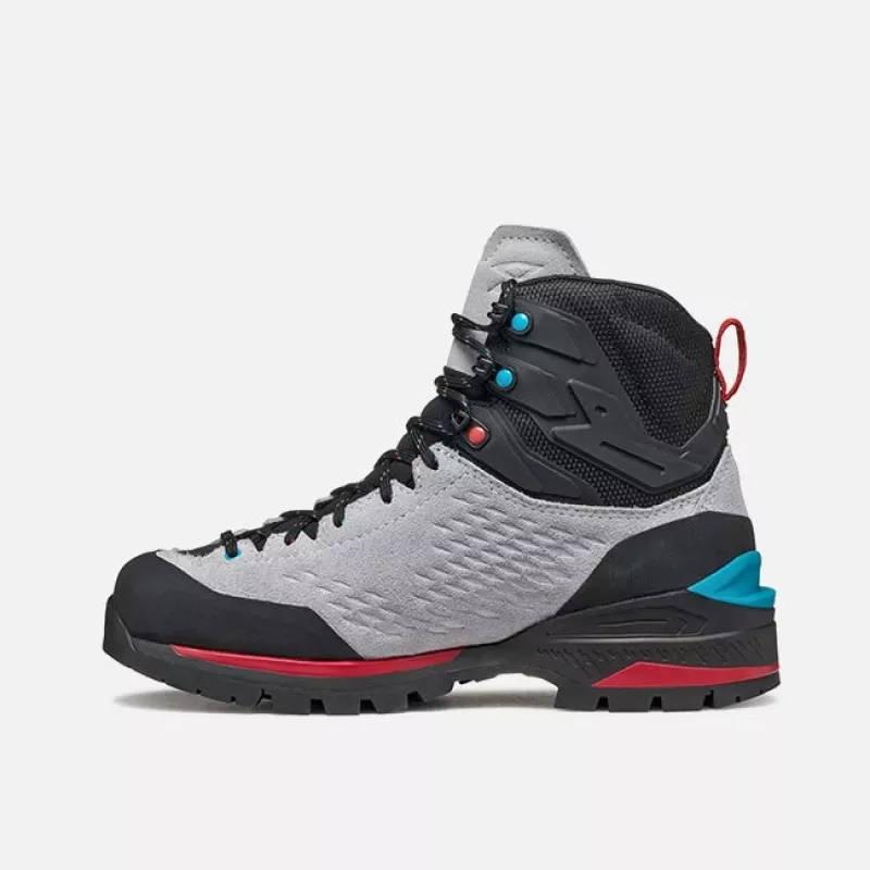 Sapatos de caminhada GORE TEX Garmont Ascent Evo Gtx para mulher - ultimate grey/garnet red tamanho: 39
