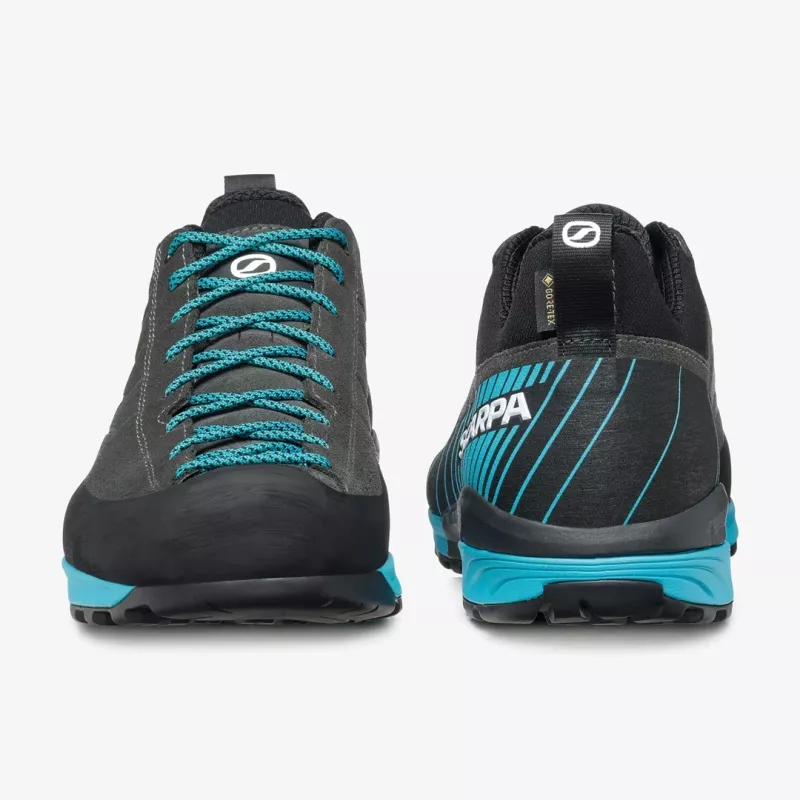 Sapatos de aproximação Scarpa Mescalito GTX - shark/azure tamanho: 48