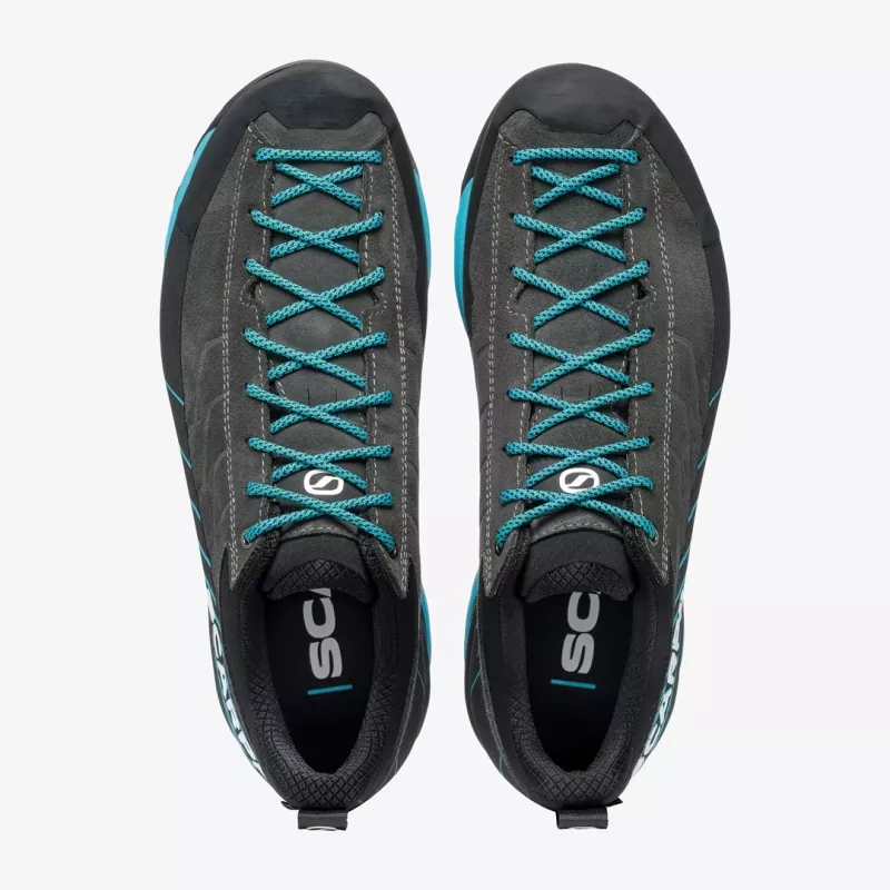 Sapatos de aproximação Scarpa Mescalito GTX - shark/azure tamanho: 48