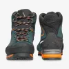 Sapatos de trekking Scarpa Zodiac Trk Gtx - petrol/rust orange tamanho: 42