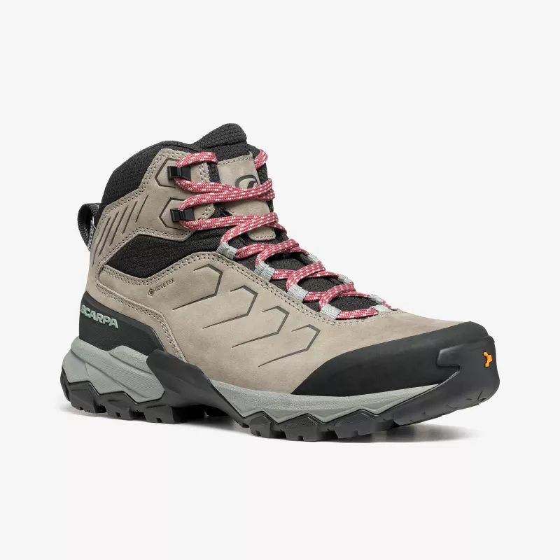 Sapatos de caminhada Scarpa Moraine Mid Pro GTX GORE-TEX para mulher - mineral tamanho: 39,5