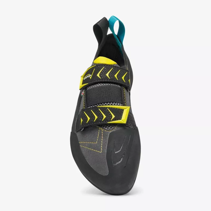 Sapatos de escalada Scarpa Vapor V Smoke-Yellow 40,5