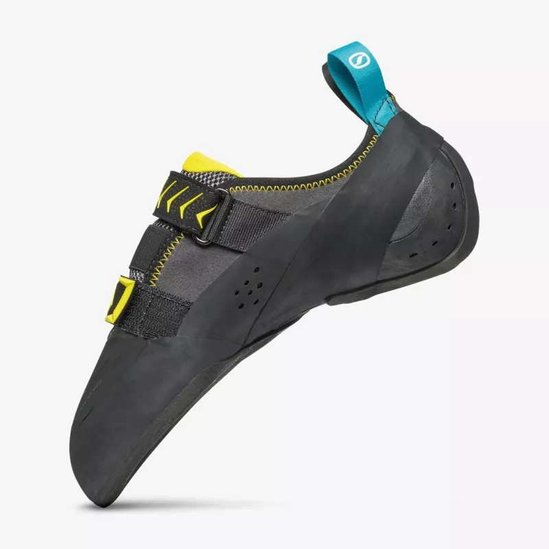 Sapatos de escalada Scarpa Vapor V Smoke-Yellow 40,5