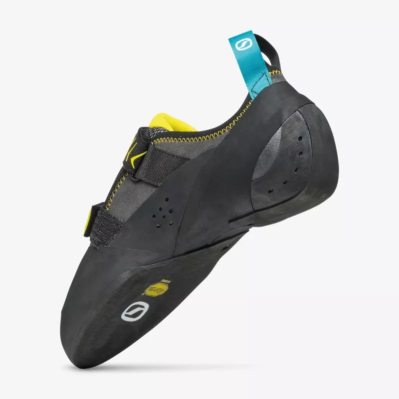 Sapatos de escalada Scarpa Vapor V Smoke-Yellow 40,5