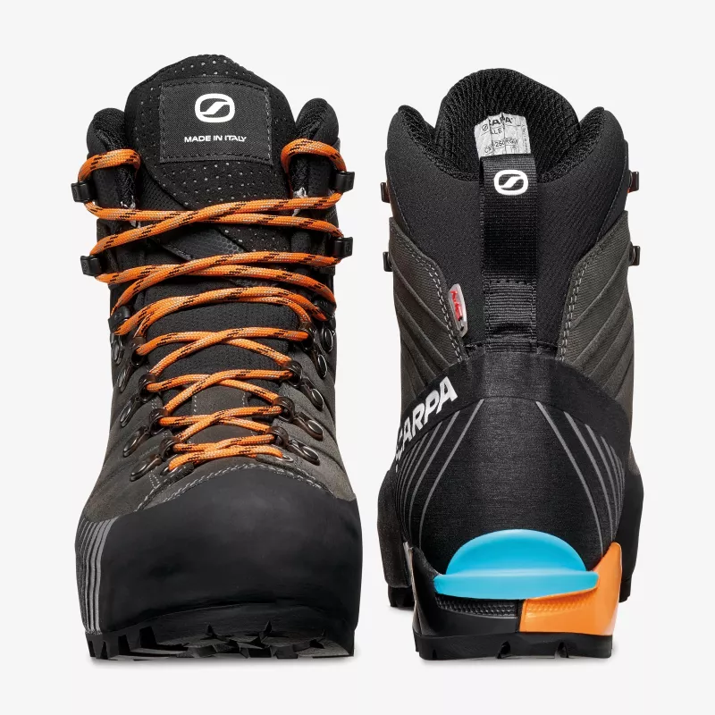 Botas de montanha Scarpa Ribelle HD com crampões semi-automáticos - carbon/tonic tamanho: 46