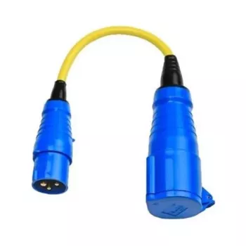 Cabo adaptador 16A para 32A/250V CEE/CEE