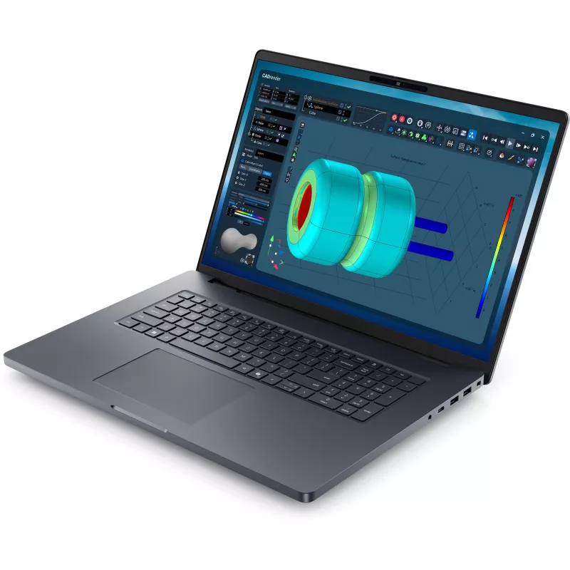 Dell Pro Max 18 Plus MB18250 - Intel Core Ultra 7 265HX / 2,6 GHz - vPro Enterprise - Win 11 Pro - RTX PRO 3000 Blackwell - 32 GB RAM - 1 TB SSD SED, NVMe, TLC, Performance - 45,727 cm (18 inch)