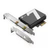 TP-Link Archer TBE550E adaptador WiFi 7 Bluetooth 5.4 BE9300 tribanda, PCI Express, 2 antenas externas