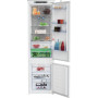 Frigorífico BEKO BCNA306E4SN encastrável, 193,5 cm, classe de eficiência energética E, HarvestFresh, Neo Frost, Metal Wall