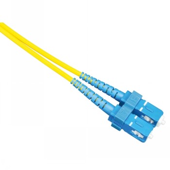 Cabo de patch de fibra ótica OS1/2 monomodo LSZH - LC-LC duplex, 3M BLACKBOX FO