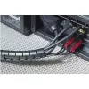 HellermannTyton 161-64301 Spiralflex SFPP tubo espiral, polipropileno, preto, diâmetro exterior 10 mm, comprimento 25 m, -60 a 110 °C