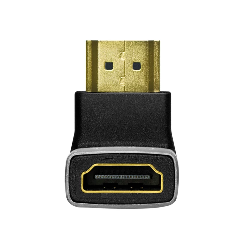 LogiLink AH0005A adaptador HDMI 8K 90° macho para fêmea 48 Gbps preto