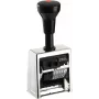 REINER SCT B6 Máquina de numeração automática, 6 dígitos, 5,5 mm, metal com cromagem de alto brilho