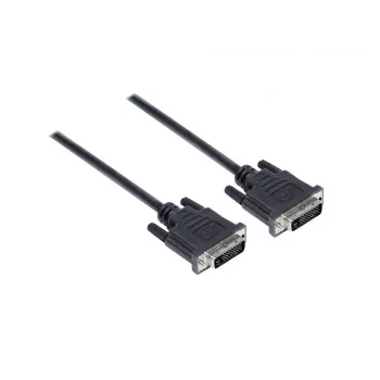 Cabo DVI-D Dual Link EXSYS 24+1 pinos macho para macho 5m preto EX-K6310-5