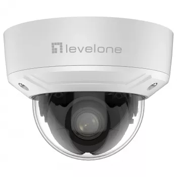 LevelOne FCS-3461 câmara IP dome 2MP zoom 4x H.265 PoE interior/exterior