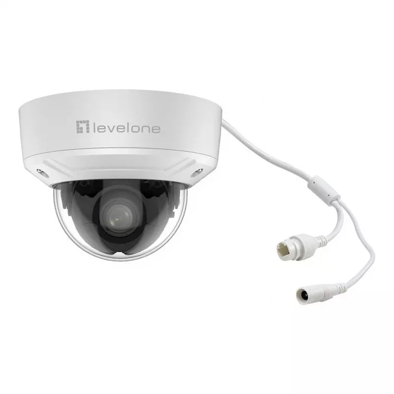 LevelOne FCS-3461 câmara IP dome 2MP zoom 4x H.265 PoE interior/exterior