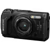 OM System Tough TG-7 preto câmara compacta robusta, 12 MP, vídeo 4K, à prova de água 15m