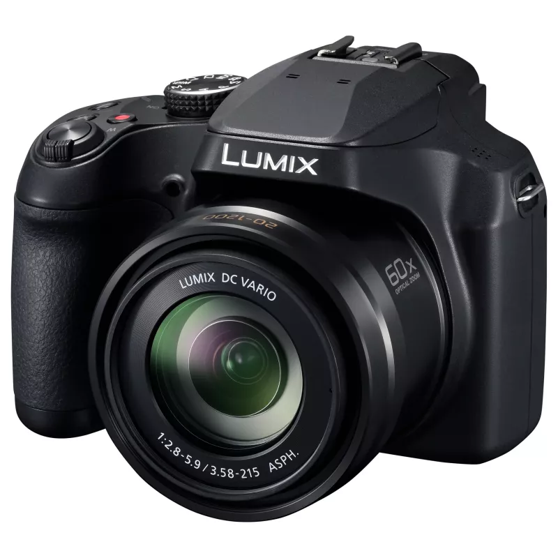 Panasonic LUMIX DC-FZ82D câmara digital - 18,1 MP, zoom ótico 60x, vídeo 4K, preto