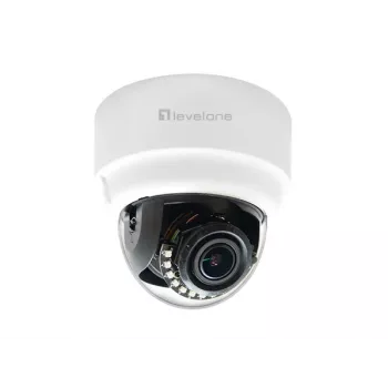 LevelOne FCS-3303 câmara IP dome 3MP com PoE, visão noturna IR, IP66 IK10