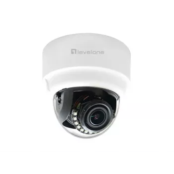 LevelOne FCS-3303 câmara IP dome 3MP com PoE, visão noturna IR, IP66 IK10