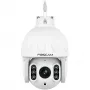 Câmara exterior FOSCAM SD8P com rotação/inclinação e Wi-Fi, 8MP 4K, zoom ótico 4x, IP66, branca