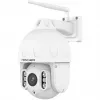 Câmara exterior FOSCAM SD8P com rotação/inclinação e Wi-Fi, 8MP 4K, zoom ótico 4x, IP66, branca
