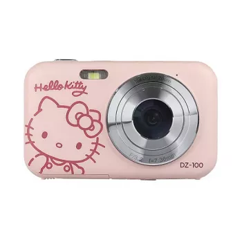 Câmara digital compacta Yashica DZ-100 Hello Kitty, 44 MP, rosa