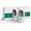 Câmara de vigilância interior Arlo Essential 3 2K Pan-Tilt-Zoom (pack de 2, branca)