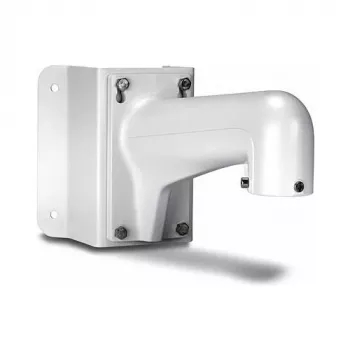 Suporte de canto exterior TRENDnet TV-HN400 para câmaras SpeedDome, alumínio lacado branco