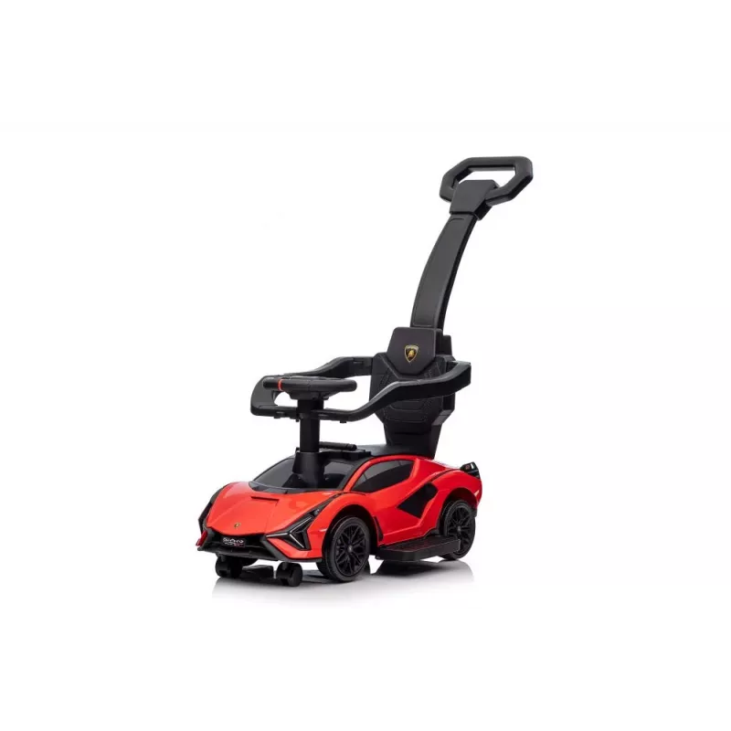 Carro de passeio com barra Lamborghini QLS-996T LEAN TOYS vermelho