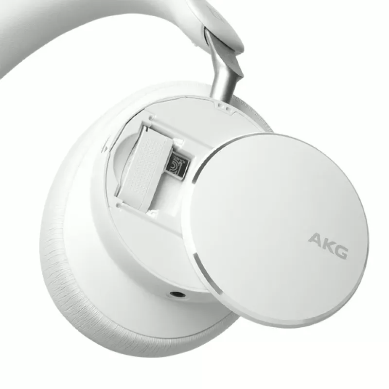 Auscultadores sem fios over-ear AKG N9 Hybrid com ANC adaptativo, Bluetooth 5.3 - branco