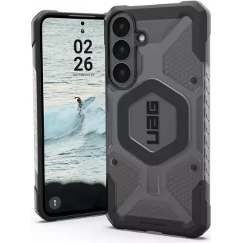UAG Pathfinder Clear Magnet Capa para Samsung Galaxy S26 FE (Ash/Black)