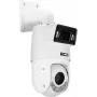 Câmara IP PTZ BCS LINE 4MP com zoom ótico 5x, 50m IR, PoE, IP66, AI SMD Plus