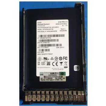 SSD HPE 240GB SATA 6G Read Intensive SFF 2,5 polegadas Hot-Swap com SmartDrive Carrier 875652-001