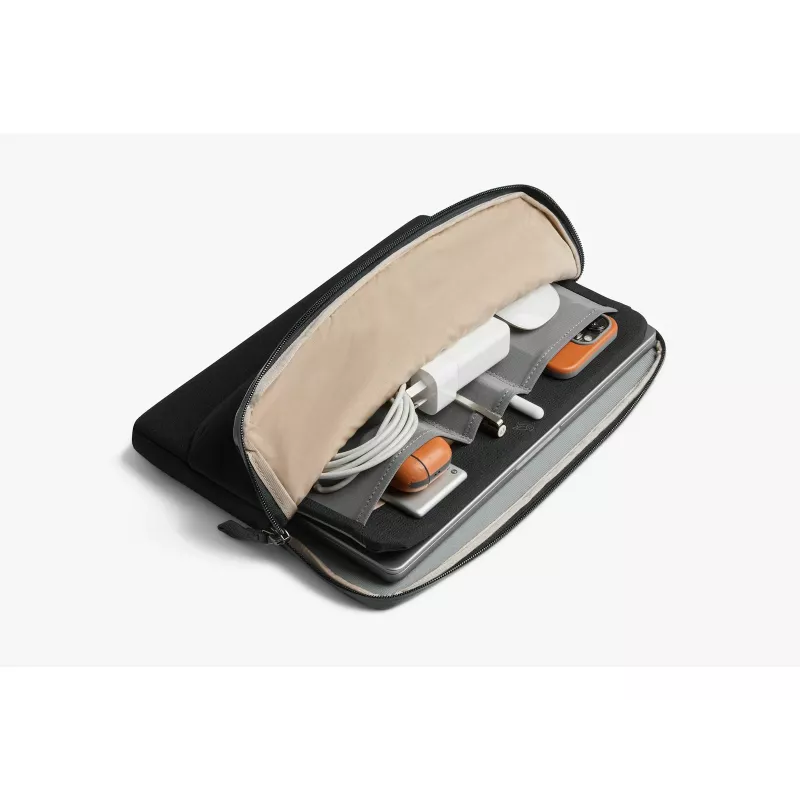 Capa Bellroy Laptop Caddy 14 polegadas com compartimentos para acessórios - preto