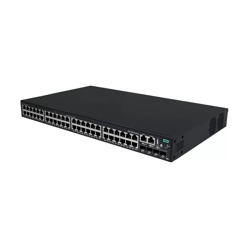 Switch gerido HPE Networking CW 2150 48 portas PoE+ com 4 uplinks SFP+ S6X54A#ABB