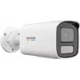 Câmara IP bullet Hikvision DS-2CD1T47G3-LIU(4mm) 4MP ColorVu Lite com luz branca, microfone integrado, IP67, PoE