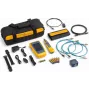Fluke Networks LinkIQ Duo Kit de testador de cabos e redes Ethernet industrial com adaptadores M12, PoE, até 10 Gb/s, Li-Ion, CAT 3-8 6029135
