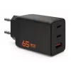 UAG SRGE Carregador de parede GaN 65W - 2x USB-C, 1x USB-A, preto