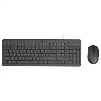 Conjunto de teclado e rato HP 150 – USB – francês