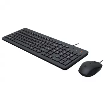 Conjunto de teclado e rato HP 150 – USB – francês