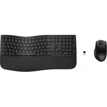 HP 680 CFT Conjunto de Teclado e Rato Sem Fios Dual-Mode, Layout UK, Preto 8T6L6AA#ABE