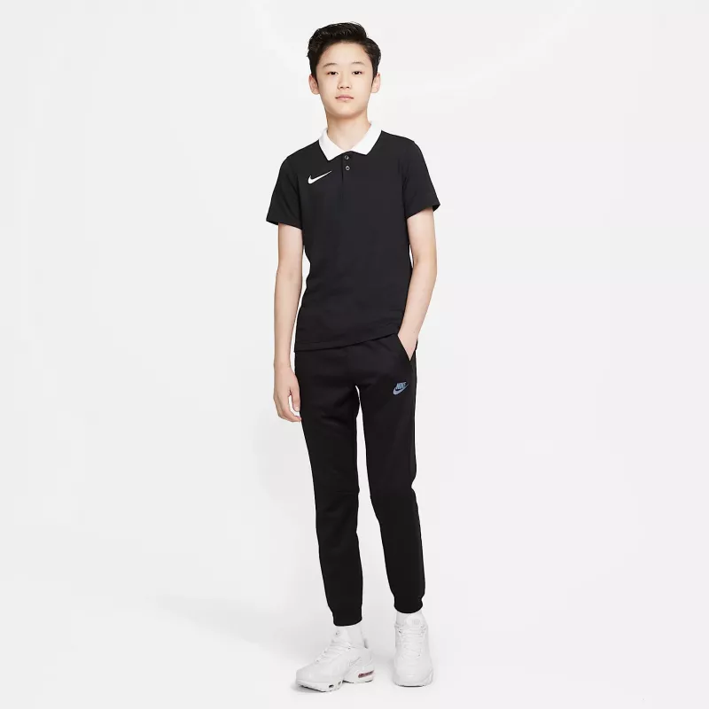 Nike Dri-FIT Park 20 Polo para Criança Unissexo Manga Curta Preto CW6935 010 Tamanho S