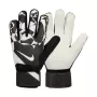 Nike Match Luvas de Guarda-Redes Preto/Branco HQ0257 010 Tamanho 10