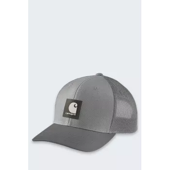 Boné trucker Carhartt Rugged Flex Twill MeshBack Asphalt