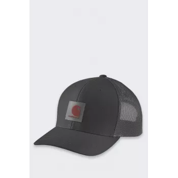 Boné Carhartt Twill Mesh-Back Logo Patch - Preto