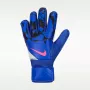 Nike Match luvas de guarda-redes azul preto rosa tamanho 7