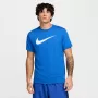 T-shirt de futebol Nike Dri-FIT Park 20 homem Royal Blue tamanho S
