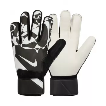 Nike Match luvas de guarda-redes preto/branco tamanho 8